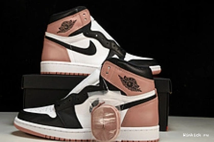 Pink Retro 1 High Rust Jordan 0905